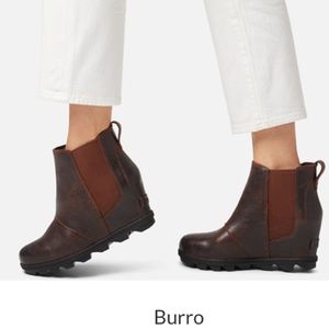 Sorel Joan of Artic Wedge II Chelsea booties